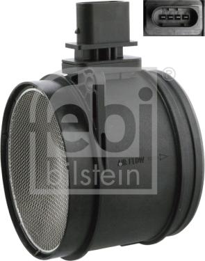 FEBI Bilstein 103430 - Датчик потоку, маси повітря autocars.com.ua
