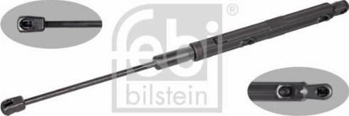 Febi Bilstein 103848 - Газовая пружина, капот autodnr.net