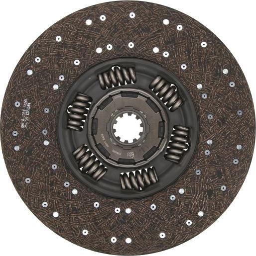 FEBI Bilstein 105026 - Диск зчеплення autocars.com.ua