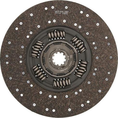 FEBI Bilstein 105040 - Диск зчеплення autocars.com.ua