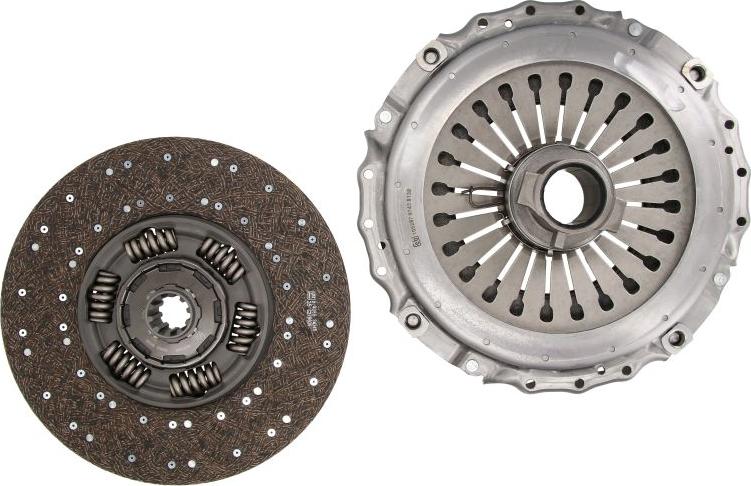 FEBI Bilstein 105240 - Комплект зчеплення autocars.com.ua