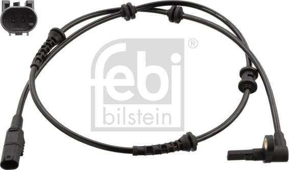 Febi Bilstein 106081 - Датчик ABS, частота вращения колеса avtokuzovplus.com.ua