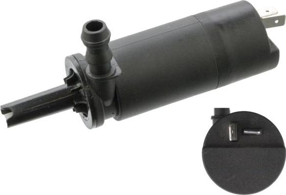 FEBI Bilstein 106198 - Водяний насос, система очищення вікон autocars.com.ua