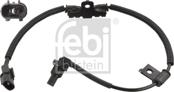 Febi Bilstein 106484 - Датчик ABS, частота вращения колеса avtokuzovplus.com.ua