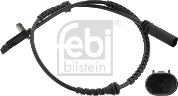 Febi Bilstein 106639 - Датчик ABS, частота вращения колеса autodnr.net
