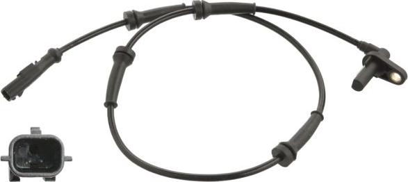 FEBI Bilstein 106852 - Датчик ABS, частота обертання колеса autocars.com.ua