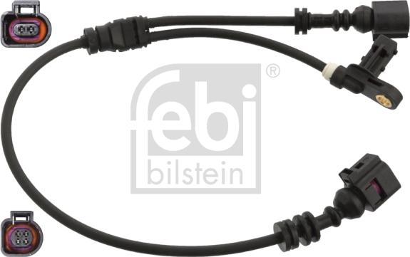 Febi Bilstein 106909 - Датчик ABS, частота вращения колеса autodnr.net