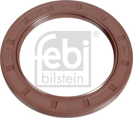 Febi Bilstein 107000 - Уплотняющее кольцо, коленчатый вал autodnr.net