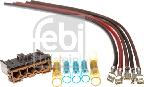 Febi Bilstein 107036 - Ремкомплект кабеля, реле вентилятора салона autodnr.net