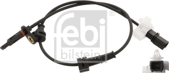 Febi Bilstein 107172 - Датчик ABS, частота вращения колеса autodnr.net