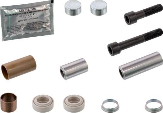 FEBI Bilstein 107227 - Ремкомплект, гальмівний супорт autocars.com.ua