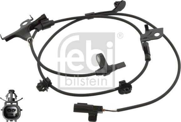 Febi Bilstein 107289 - Датчик ABS, частота вращения колеса avtokuzovplus.com.ua