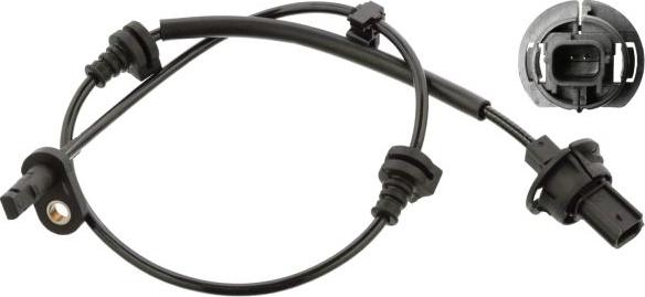 FEBI Bilstein 107614 - Датчик ABS, частота обертання колеса autocars.com.ua