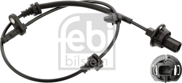 Febi Bilstein 107629 - Датчик ABS, частота обертання колеса autocars.com.ua