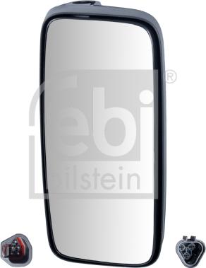 Febi Bilstein 107949 - Зовнішнє дзеркало, кабіна водія autocars.com.ua