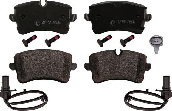 FEBI Bilstein 116016 - Гальмівні колодки, дискові гальма autocars.com.ua