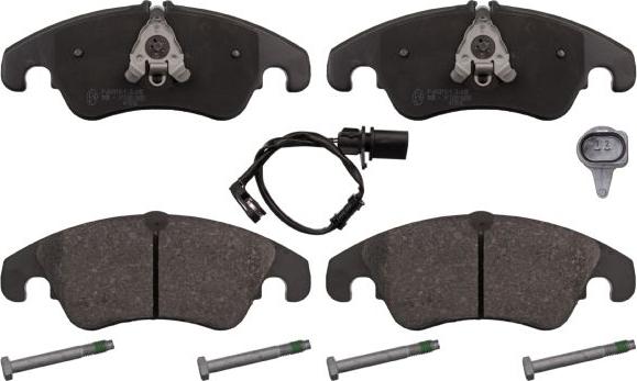 FEBI Bilstein 116021 - Гальмівні колодки, дискові гальма autocars.com.ua