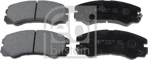 Febi Bilstein 116157 - Тормозные колодки, дисковые, комплект avtokuzovplus.com.ua