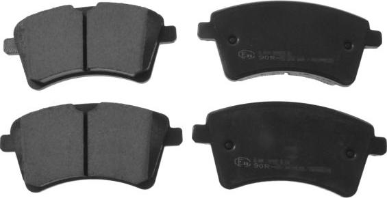 FEBI Bilstein 116184 - Гальмівні колодки, дискові гальма autocars.com.ua