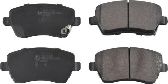 FEBI Bilstein 116199 - Гальмівні колодки, дискові гальма autocars.com.ua