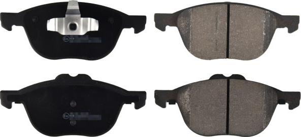 FEBI Bilstein 116224 - Гальмівні колодки, дискові гальма autocars.com.ua