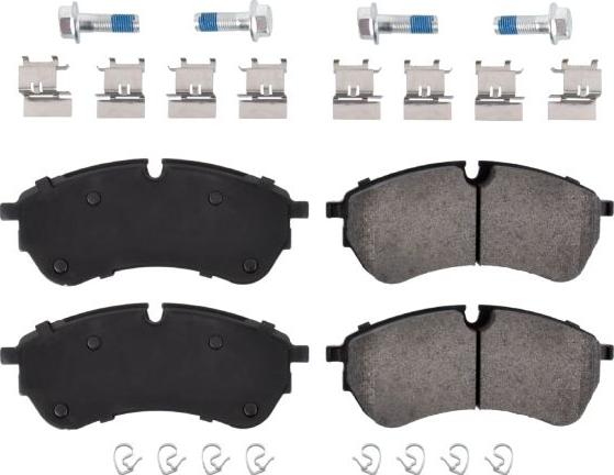 FEBI Bilstein 116246 - Гальмівні колодки, дискові гальма autocars.com.ua