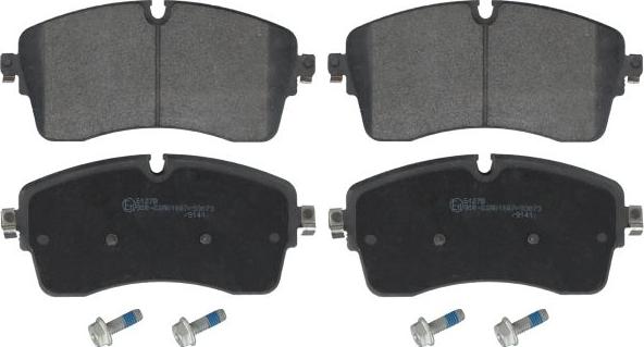 FEBI Bilstein 116263 - Гальмівні колодки, дискові гальма autocars.com.ua