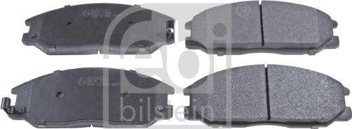Febi Bilstein 116324 - Тормозные колодки, дисковые, комплект autodnr.net
