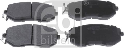 Febi Bilstein 116326 - Тормозные колодки, дисковые, комплект autodnr.net