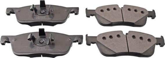 FEBI Bilstein 116327 - Гальмівні колодки, дискові гальма autocars.com.ua