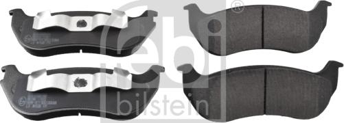 Febi Bilstein 116335 - Тормозные колодки, дисковые, комплект autodnr.net