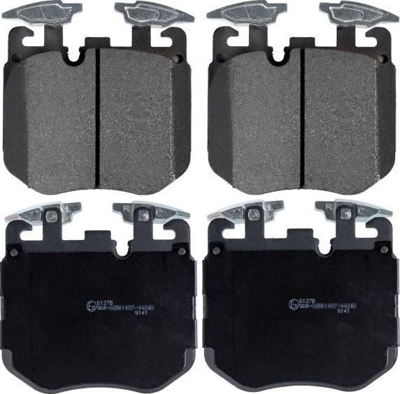 FEBI Bilstein 116344 - Гальмівні колодки, дискові гальма autocars.com.ua