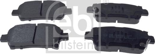Febi Bilstein 116350 - Тормозные колодки, дисковые, комплект autodnr.net