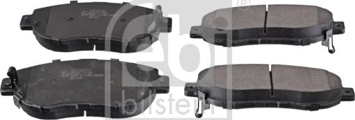 Febi Bilstein 116354 - Тормозные колодки, дисковые, комплект avtokuzovplus.com.ua