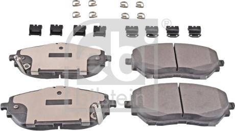 Febi Bilstein 116400 - Тормозные колодки, дисковые, комплект autodnr.net