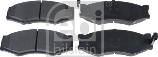 Febi Bilstein 116411 - Тормозные колодки, дисковые, комплект avtokuzovplus.com.ua