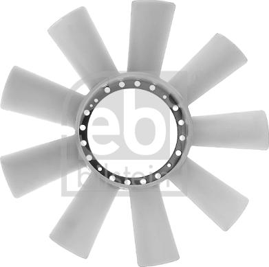 Febi Bilstein 15876 - Крыльчатка вентилятора, охлаждение двигателя autodnr.net
