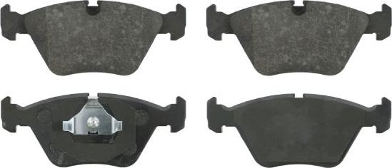 FEBI Bilstein 16000 - Гальмівні колодки, дискові гальма autocars.com.ua