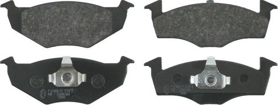 FEBI Bilstein 16044 - Гальмівні колодки, дискові гальма autocars.com.ua