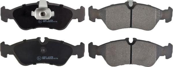 FEBI Bilstein 16160 - Гальмівні колодки, дискові гальма autocars.com.ua