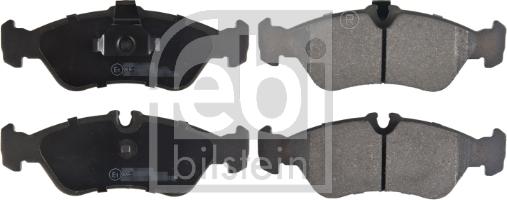 Febi Bilstein 16160 - Тормозные колодки, дисковые, комплект autodnr.net