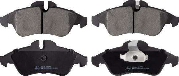 FEBI Bilstein 16251 - Гальмівні колодки, дискові гальма autocars.com.ua