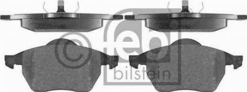 Febi Bilstein 16322 - Тормозные колодки, дисковые, комплект autodnr.net