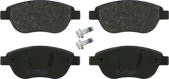 FEBI Bilstein 16422 - Гальмівні колодки, дискові гальма autocars.com.ua