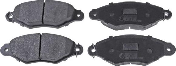 FEBI Bilstein 16441 - Гальмівні колодки, дискові гальма autocars.com.ua