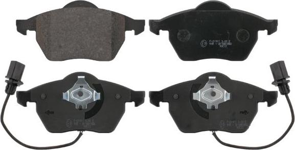 FEBI Bilstein 16447 - Гальмівні колодки, дискові гальма autocars.com.ua