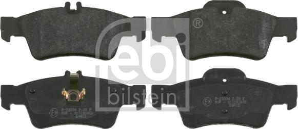Febi Bilstein 16451 - Гальмівні колодки, дискові гальма autocars.com.ua