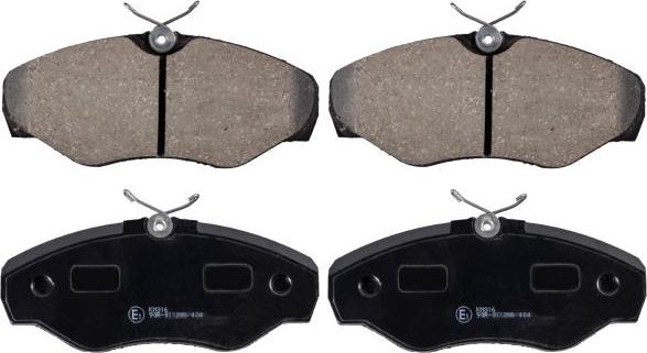 FEBI Bilstein 16473 - Гальмівні колодки, дискові гальма autocars.com.ua