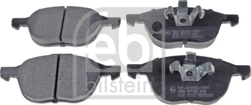 Febi Bilstein 16479 - Тормозные колодки, дисковые, комплект autodnr.net