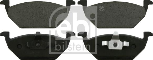 Febi Bilstein 16486 - Гальмівні колодки, дискові гальма autocars.com.ua